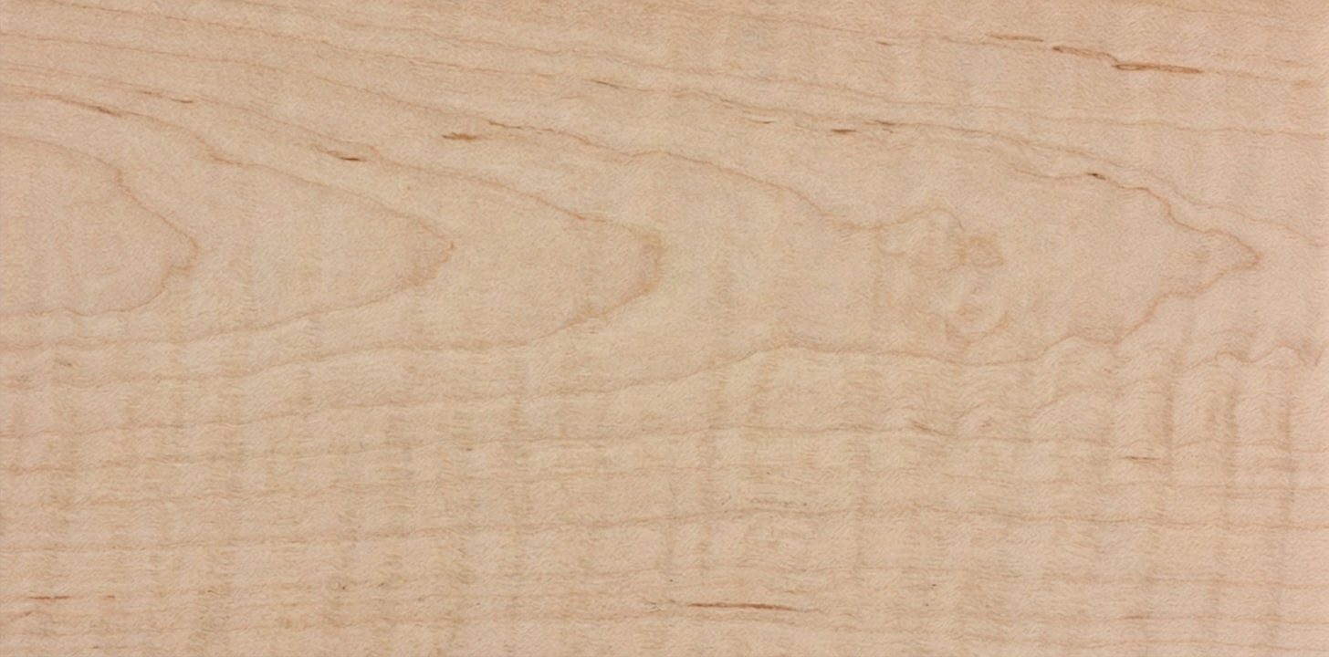 Curly maple wood